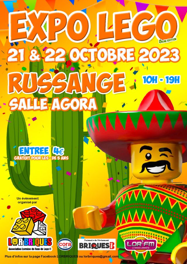 Exposition LEGO Expo LEGO Russange 2023 à Russange (57390)