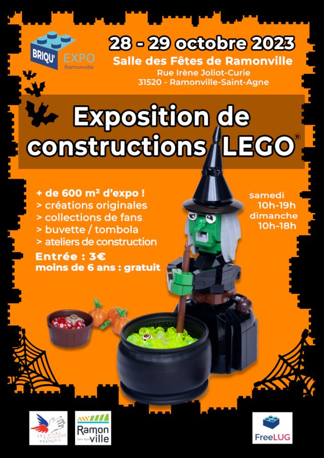 Exposition LEGO Expo LEGO Ramonville 2023 à Ramonville-Saint-Agne (31520)