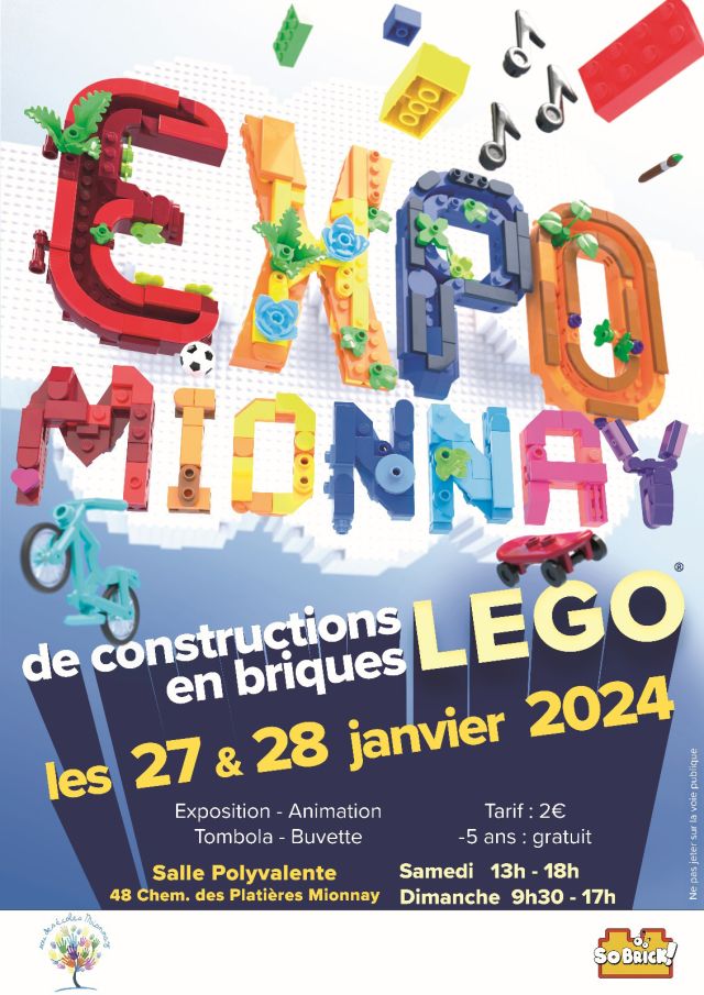 Exposition LEGO Expo LEGO Mionnay 2024 à Mionnay (01390)