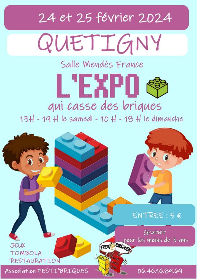 Exposition LEGO Expo LEGO Quetigny 2024 à Quetigny (21800) Exposition LEGO Expo LEGO Quetigny 2024 à Quetigny (21800)