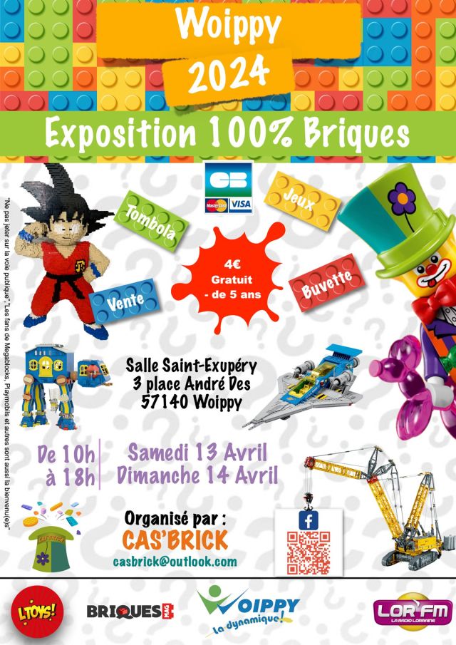 Exposition LEGO Expo LEGO Woippy 2024 à Woippy (57140)