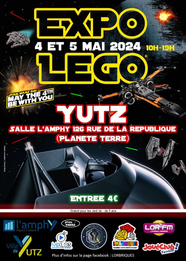 Exposition LEGO Expo LEGO Lor'Briques 2024 à Yutz (57970)