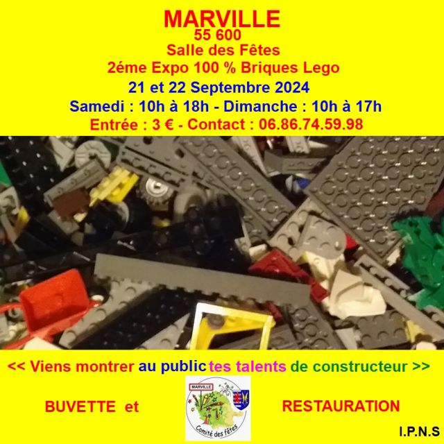 Exposition LEGO Expo LEGO Marville 2024 à Marville (55600)