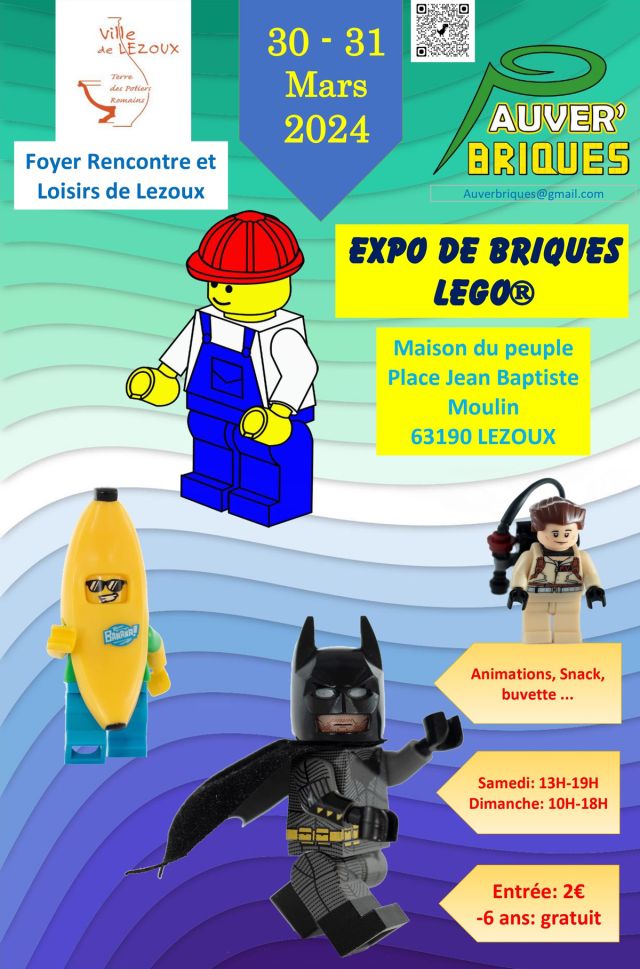 Exposition LEGO Expo LEGO Lezoux 2024 à Lezoux (63190)
