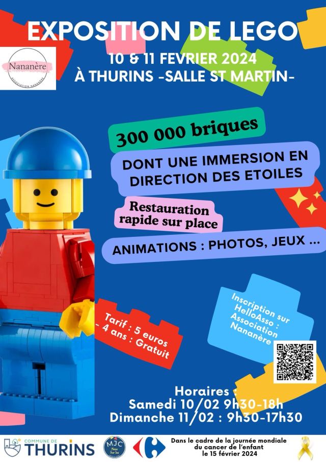 Exposition LEGO Expo LEGO Thurins 2024 à Thurins (69510) Exposition LEGO Expo LEGO Thurins 2024 à Thurins (69510)