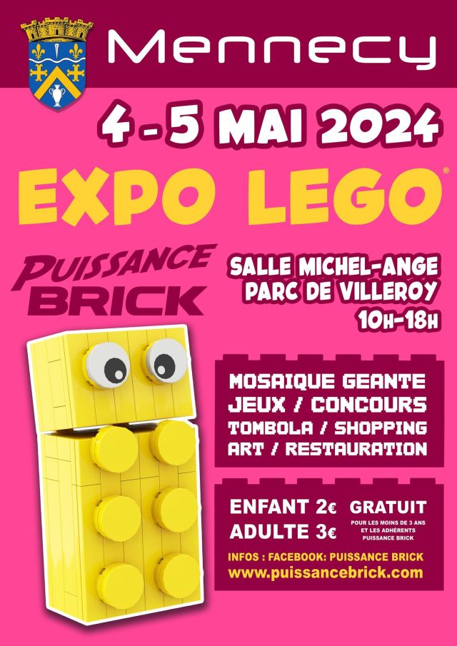 Exposition LEGO Expo LEGO Puissance Brick Mennecy 2024 à Mennecy (91540)