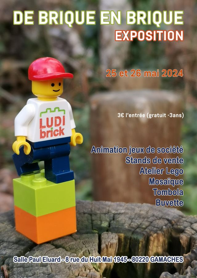 Exposition LEGO Expo LEGO De Brique En Brique 2024 à Gamaches (80220)