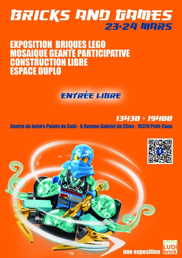 Exposition LEGO Expo LEGO Bricks And Games 2024 à Petit-Caux (76370)