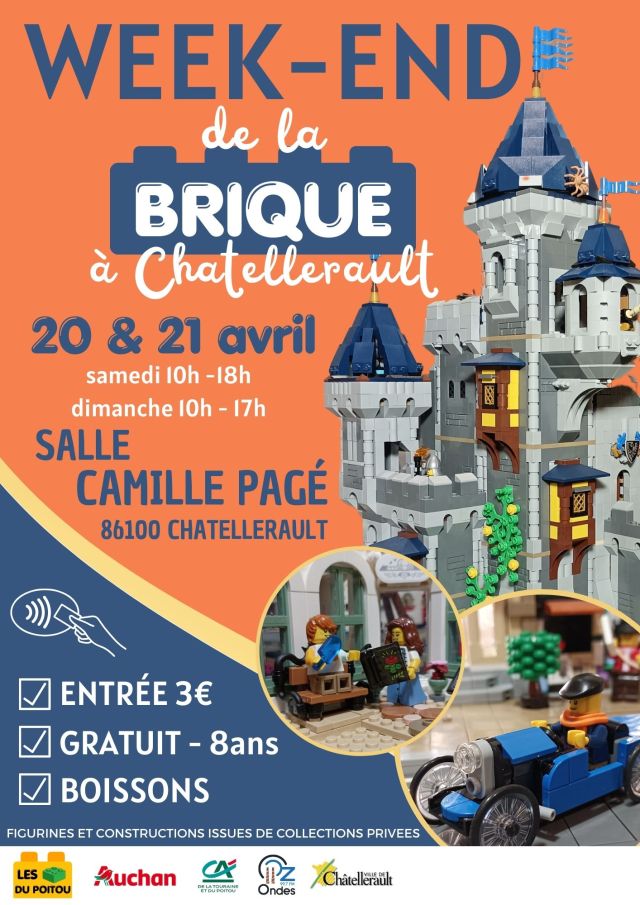 Exposition LEGO Expo LEGO Chatellerault 2024 à Chattellerault (86100)