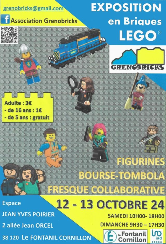 Exposition LEGO Expo LEGO Grenobricks 2024 à Le Fontanil Cornillon (38120)