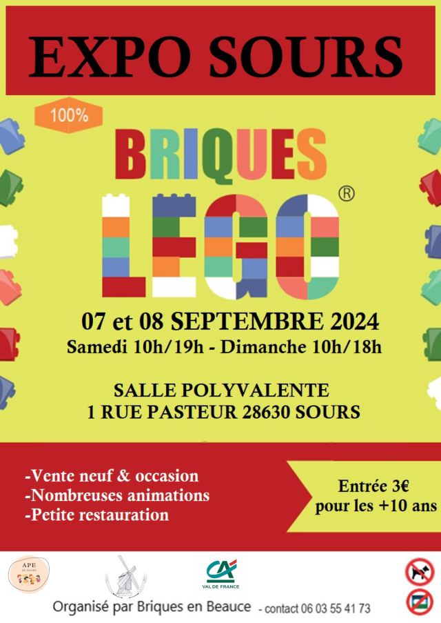 Exposition LEGO Expo LEGO Sours 2024 à Sours (28630) Exposition LEGO Expo LEGO Sours 2024 à Sours (28630)