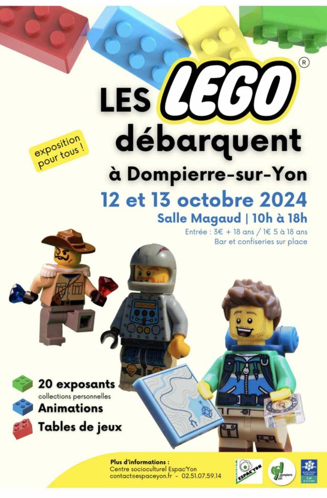Exposition LEGO Expo LEGO Dompierre-sur-Yon 2024 à Dompierre-sur-Yon (85170)