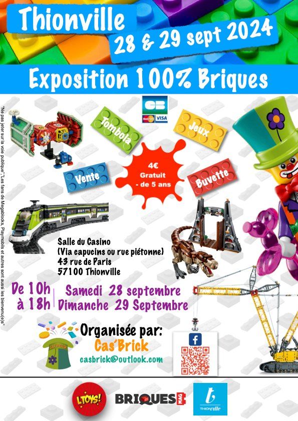 Exposition LEGO Expo LEGO Thionville 2024 à Thionville (57100)