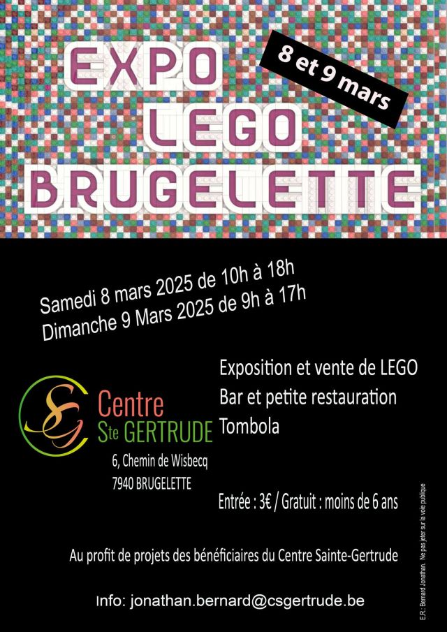 Exposition LEGO Expo LEGO Brugelette 2025 à Brugelette (7940) Exposition LEGO Expo LEGO Brugelette 2025 à Brugelette (7940)