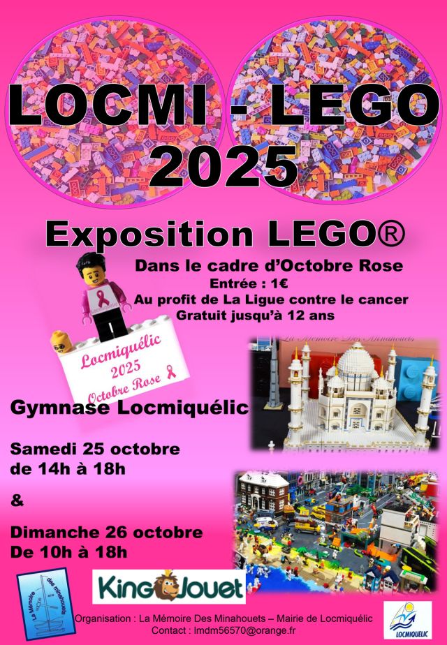 Exposition LEGO Expo LEGO Locmi 2025 à Locmiquélic (56570)