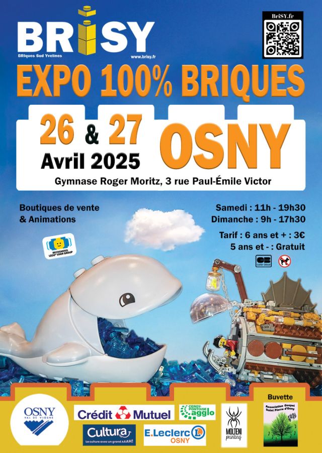 Exposition LEGO Expo LEGO Brisy Osny 2025 à Osny (95520) Exposition LEGO Expo LEGO Brisy Osny 2025 à Osny (95520)