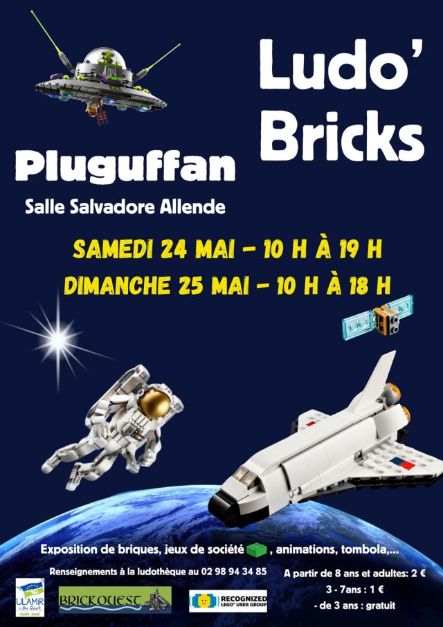 Exposition LEGO Expo LEGO Ludo'bricks 2025 à Pluguffan (29700) Exposition LEGO Expo LEGO Ludo'bricks 2025 à Pluguffan (29700)
