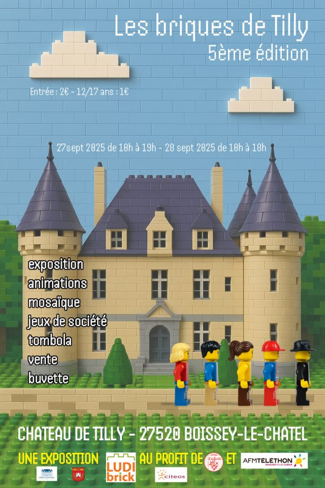 Exposition LEGO Expo LEGO Les briques de Tilly 2025 à Boissy-le-Chatel (27520)