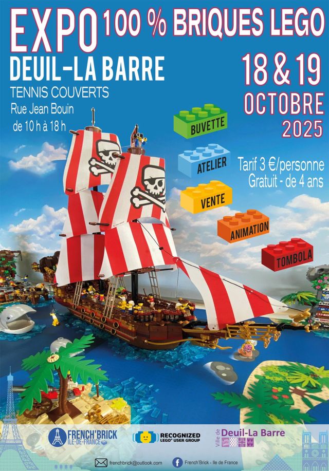 Exposition LEGO Expo LEGO Deuil-La Barre 2025 à Deuil-La Barre (95170)