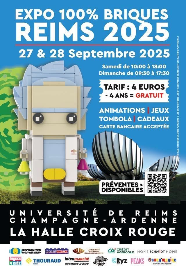 Exposition LEGO Expo LEGO Reims 2025 à Reims (51100)