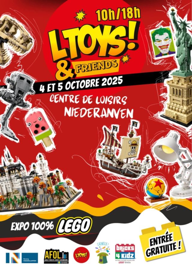 Exposition LEGO Expo LEGO Ltoys & Friends 2025 à Niederanven