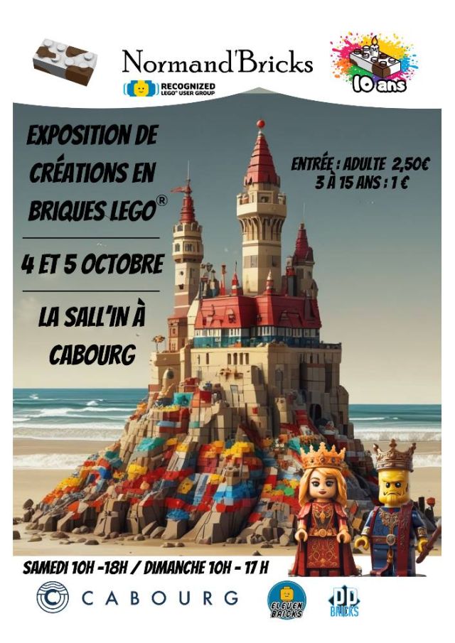 Exposition LEGO Expo LEGO Cabourg 2025 à Cabourg (14390) Exposition LEGO Expo LEGO Cabourg 2025 à Cabourg (14390)