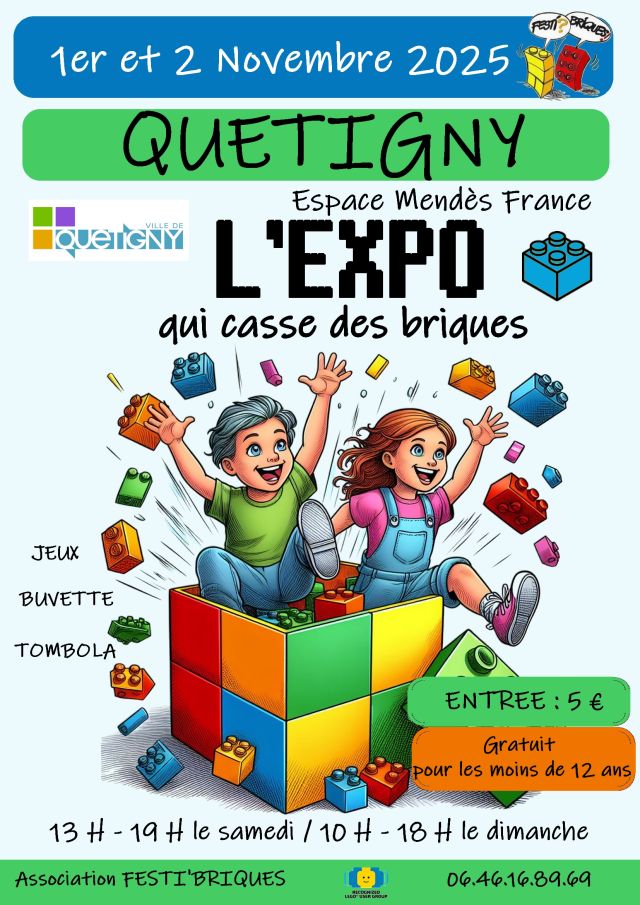 Exposition LEGO Expo LEGO Quetigny 2025 à Quetigny (21800)