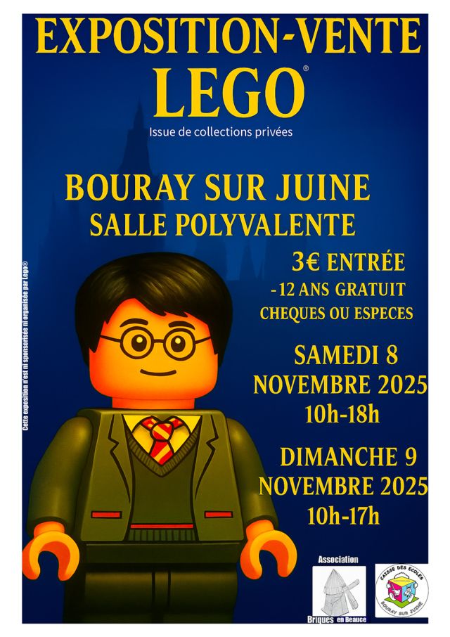 Exposition LEGO Expo LEGO Briques en Beauce 2025 à Bouray-sur-Juine (91850) Exposition LEGO Expo LEGO Briques en Beauce 2025 à Bouray-sur-Juine (91850)