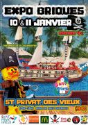 Exposition LEGO Saint-Privat-des-Vieux (30340) - Expo LEGO Art of Brick 2026