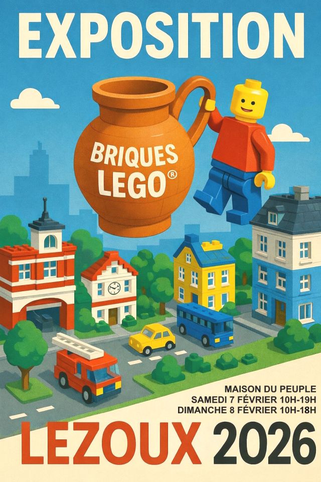 Exposition LEGO Expo LEGO Lezoux 2026 à Lezoux (63190)