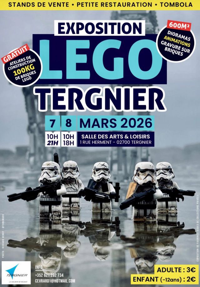 Exposition LEGO Expo LEGO Tergnier 2026 à Tergnier (02700)
