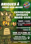Exposition LEGO Pagny-sur-Meuse (55190) - Expo LEGO Briques à Pagny-sur-Meuse 2026