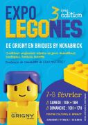 Exposition LEGO Grigny sur Rhône (69520) - Expo LEGO Legones 2026