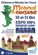 Exposition LEGO Blandy-les-Tours (77115) - Expo LEGO Médiéval & Fantaisie Château de Blandy 2026