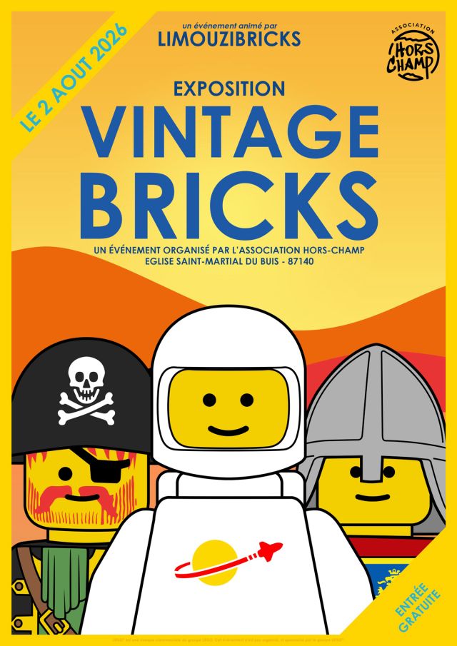 Exposition LEGO Expo LEGO Vintage Bricks 2026 à Buis (87140)