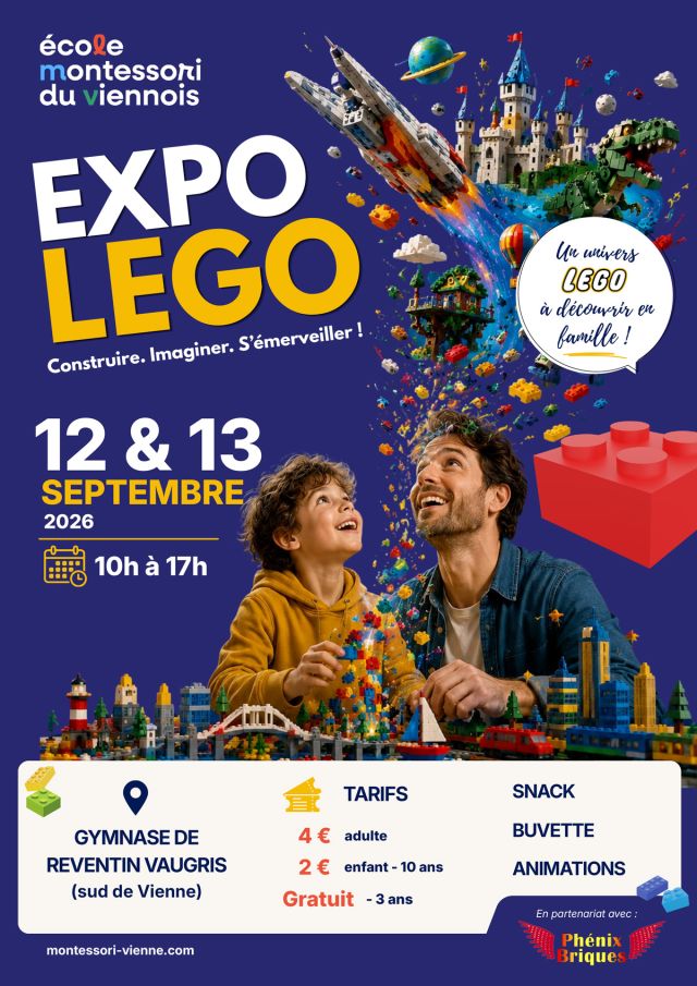 Exposition LEGO Expo LEGO Reventin-Vaugris 2026 à Reventin-Vaugris (38121)