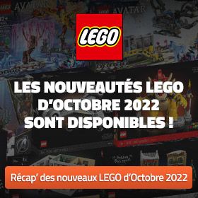 Les nouveautés LEGO d'Octobre 2022 sont disponibles