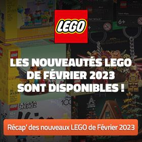 Les nouveautés LEGO de Février 2023 sont disponibles