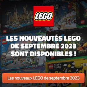 Les nouveautés LEGO de Septembre 2023 sont disponibles