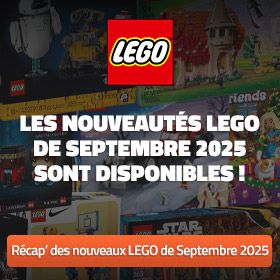 Les nouveautés LEGO de Septembre 2025 sont disponibles