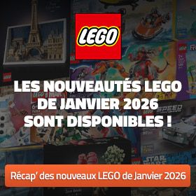 Les nouveautés LEGO de Janvier 2026 sont disponibles