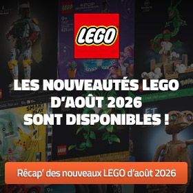 Les nouveautés LEGO d'Août 2026 sont disponibles