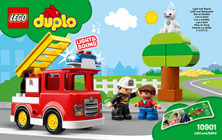 LEGO Duplo 10901 pas cher, Le camion de pompiers
