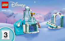 LEGO Disney Princess Le monde féerique d'Anna et Elsa de la Reine des neiges  43194 (154 pièces)