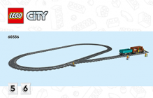 60336 Lego City Le train de marchandises - Lego
