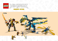 LEGO 71796 Ninjago Le Dragon Élémentaire Contre Le Robot de l