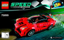 Lego speed champions ferrari sales 75899