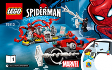Lego - 76113 Le sauvetage en moto de Spider-Man, LEGO Super Heroes -  Briques Lego - Rue du Commerce
