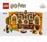 LEGO Harry Potter 76412 - Le blason de la maison Poufsouffle, Jouet avec 3  Minifigurines et Mandragore, Décoration Murale à Collectionner, Château de  Poudlard pas cher 
