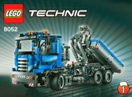 LEGO - 8052 - Jeu de construction - LEGO® Technic - Le camion conteneur  motorisé